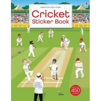 USBORNE : CRICKET STICKER BOOK