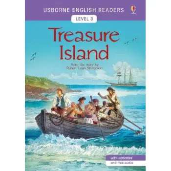 USBORNE YOUNG READING 3: TREASURE ISLAND PB