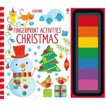 USBORNE : FINGERPRINT ACTIVITIES CHRISTMAS