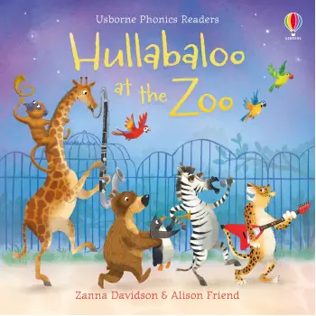 USBORNE PHONIC READERS : HULLABALOO AT THE ZOO PB