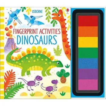 USBORNE : FINGERPRINT ACTIVITIES DINOSAURS