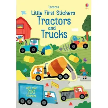 LITTLE FRIST STICKERS TRACTORS PB