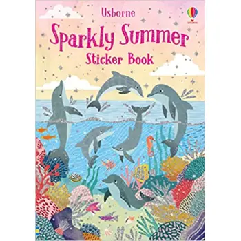 USBORNE SPARKLY SUMMER STICKER BOOK PB