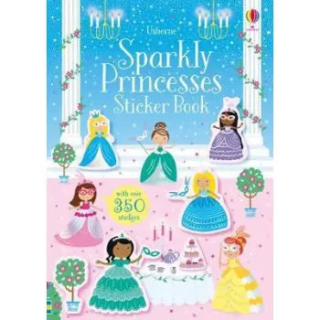 USBORNE SPARKLY PRINCESS STICKER BOOK PB