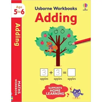 USBORNE WORKBOOKS ADDING 5-6 PB