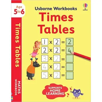 USBORNE WORKBOOKS TIMES TABLES 5-6 PB