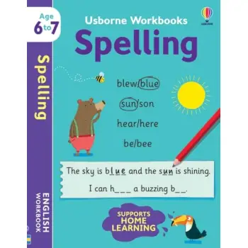 USBORNE WORKBOOKS SPELLING 6-7 PB