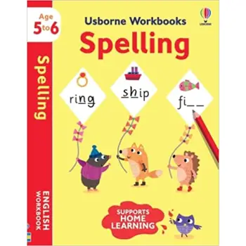 USBORNE WORKBOOKS SPELLING 5-6 PB