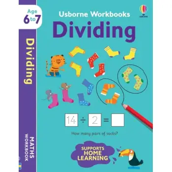 USBORNE WORKBOOKS DIVIDING 6-7 PB