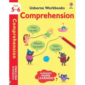 USBORNE WORKBOOKS COMPREHENSION 5-6 PB