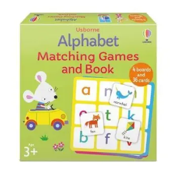 USBORNE : ALPHABET MATCHING GAMES AND BOOK