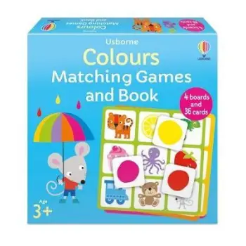 USBORNE : COLOURS MATCHING GAMES AND BOOK