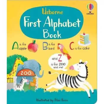 USBORNE : FIRST ALPHABET BOOK HC BBK