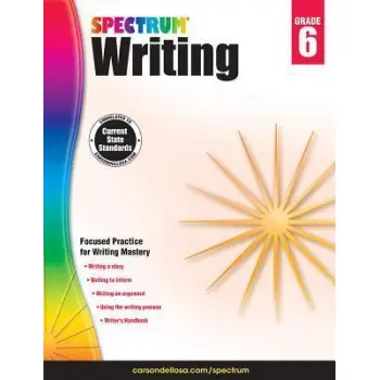 SPECTRUM WRITING, GRADE 6