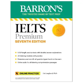 IELTS Premium: 6 Practice Tests + Comprehensive Review + Online Audio, Seventh Edition