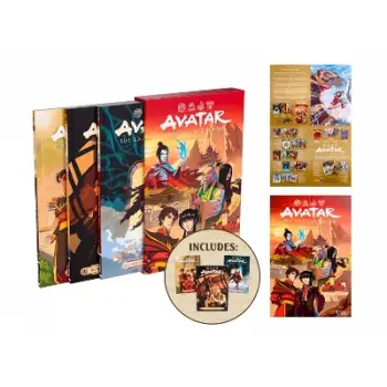 Avatar: The Last Airbender--Fire and Family Treasury Boxed Set   HC