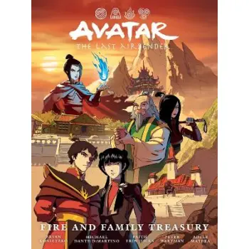 AVATAR: THE LAST AIRBENDER--FIRE AND FAMILY TREASURY LIBRARY EDITION   HC