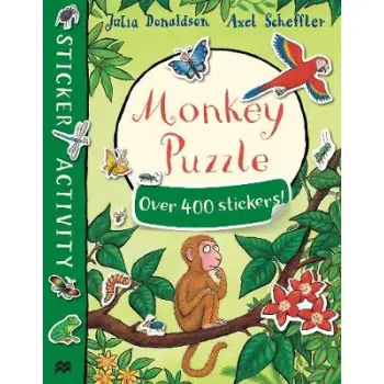 MONKEY PUZZLE STICKER BOOK PB