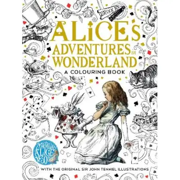 THE MACMILLAN ALICE COLOURING BOOK PB