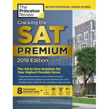 CRACKING THE SAT PREMIUM EDITION WITH & PRACTICE TESTS PB