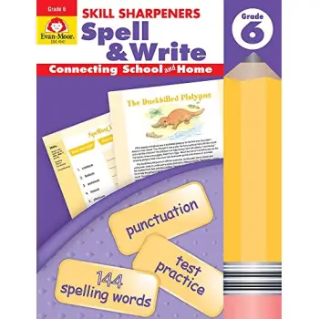 SKILLS SHARPENERS SPELL & WRITE GRADE 6