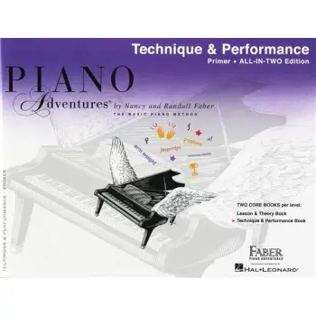 FABER PIANO ADVENTURES : TECHNIQUE AND PERFORMANCE BOOK - PRIMER LEVEL