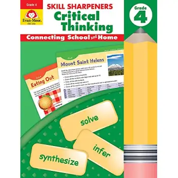 Skill Sharpeners: Critical Thinking, Grade 4 Workbook (Student) (Skill Sharpeners Critical Thinking)