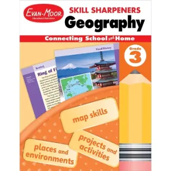 SKILL SHARPENERS: GEOGRAPHY, GRADE 3 - ACTIVITY BOOK