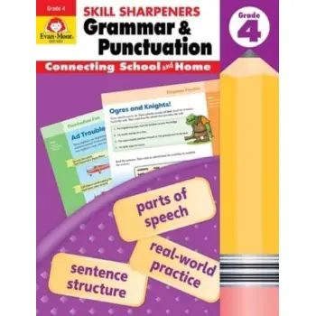 Skill Sharpeners: Grammar & Punctuation, Grade 4 Workbook (Teacher) (Skill Sharpeners Grammar and Pu