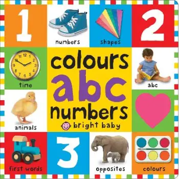 FIRST 100 COLOURS,ABC,NUMBERS