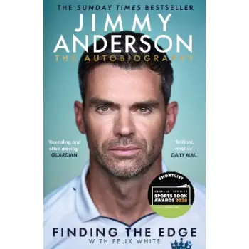 JIMMY ANDERSON: FINDING THE EDGE : THE AUTOBIOGRAPHY PB