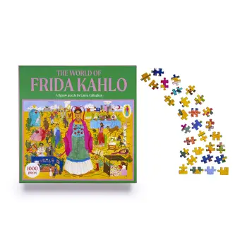 The World of Frida Kahlo : A Jigsaw Puzzle - 1000 pieces
