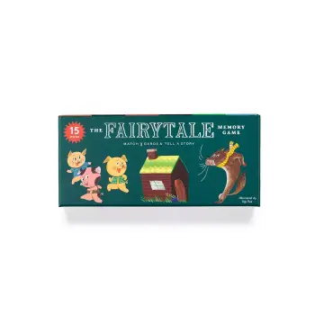 THE FAIRYTALE MEMORY GAME: MATCH 3 CARDS & TELL A STORY