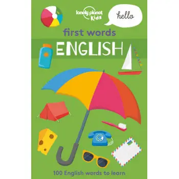 LONELY PLANET KIDS : FIRST WORDS- ENGLISH  PB