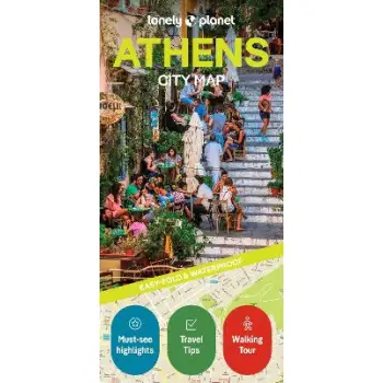LONELY PLANET : ATHENS CITY MAP 2ND ED