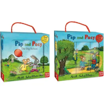 Pip and Posy Book and Blocks Set