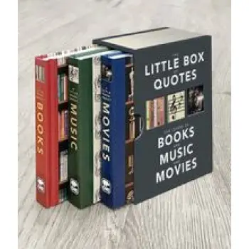 THE LITTLE BOX OF QUOTES : FOR LOVERS OF BOOKS, MUSIC AND MOVIES HC