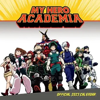 MY HERO ACADEMIA SQUARE CALENDAR 2023