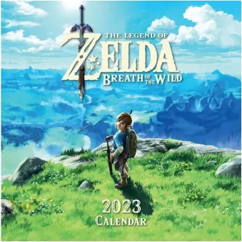 THE LEGEND OF ZELDA SQUARE CALENDAR 2023