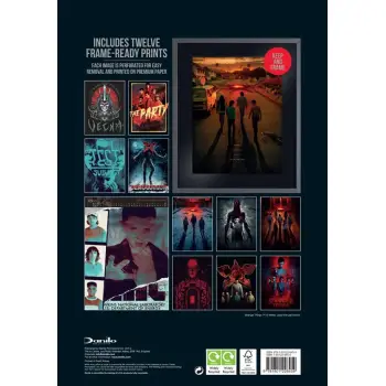 THE STRANGER THINGS 2023 A3 DELUXE CALENDAR