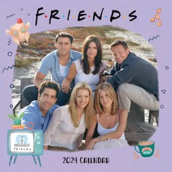 Friends 2024 Square Wall Calendar