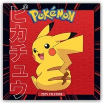 Pokemon 2024 Square Wall Calendar