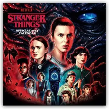 Stranger Things 2024 Square Wall Calendar