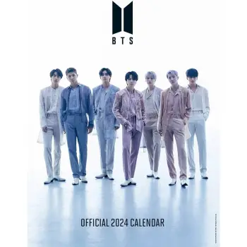 BTS Bangtan Boys 2024 A3 Wall Calendar
