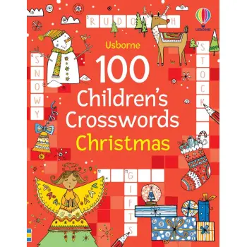 USBORNE : 100 CHILDREN'S CROSSWORDS CHRISTMAS