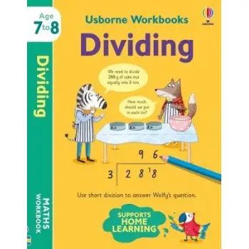 USBORNE WORKBOOKS DIVIDING 7-8 PB