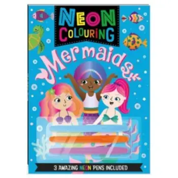 NEON COLOURING 8: MERMAIDS