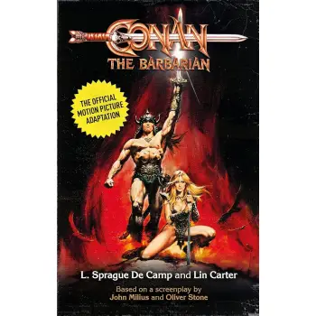 CONAN THE BARBARIAN THE OFFICIAL MOTION PICTURE ADAPTATION