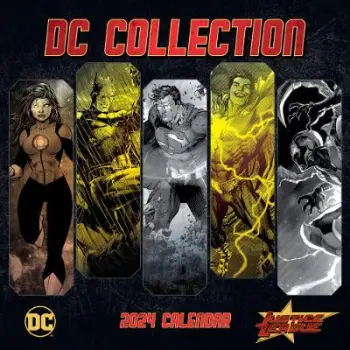Official DC Comics 2024 Square Wall Calendar