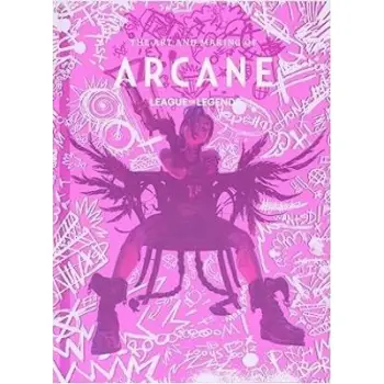 THE ART AND MAKING OF ARCANE ELISABETH VINCENTELLI TITAN BOOKS LTD HC